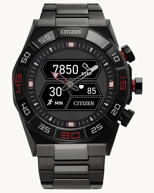 CZ Smart Hybrid Black Dial Stainless Steel Bracelet JX2005 CZ Smart Hybrid Black Dial Stainless Steel Bracelet JX2005